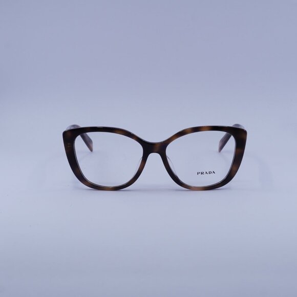 Prada PRB04VF 23A1O1 Eyeglasses Mauve Havana 55mm Cat Eye Frame - Picture 2 of 11